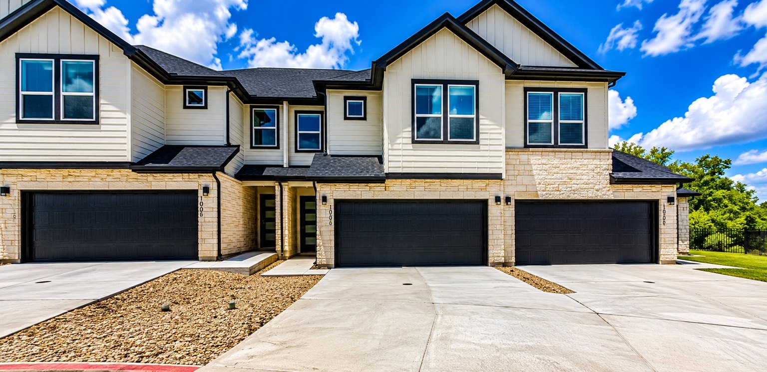 Townhome complex in Round Rock